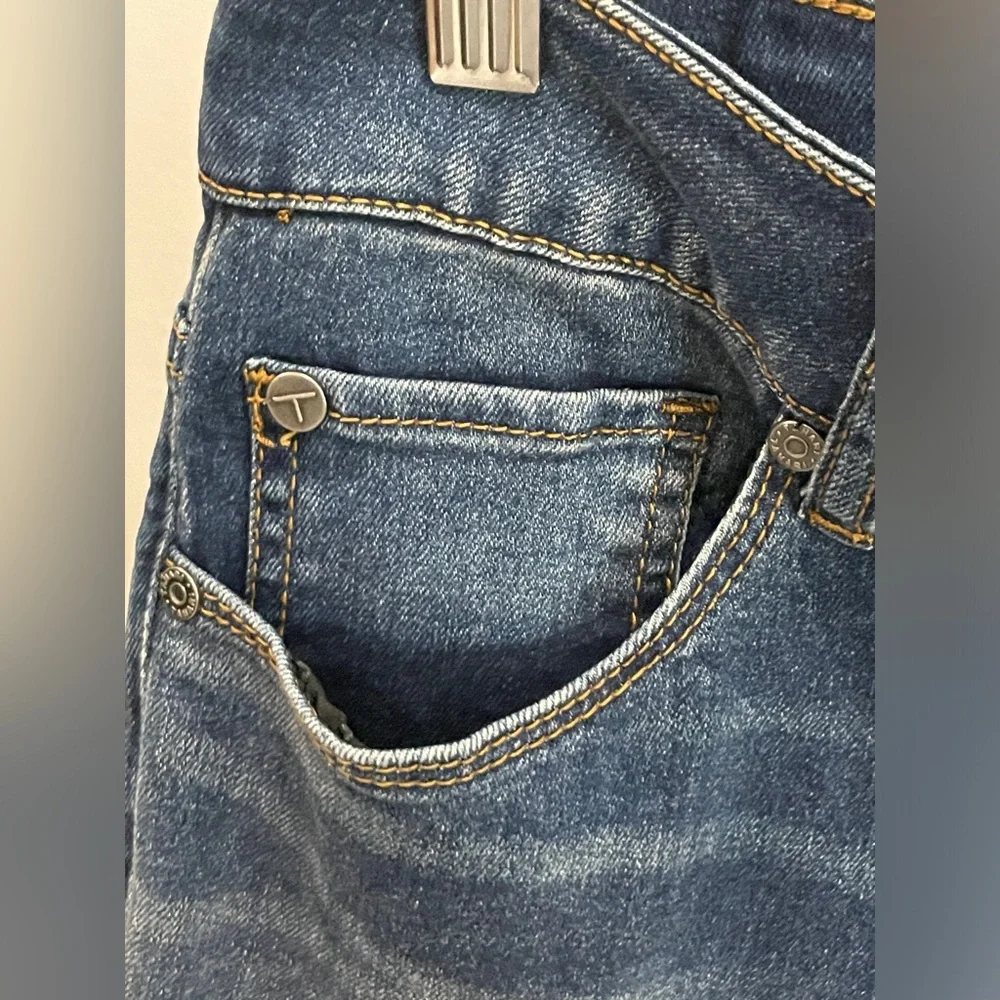 Tahari (Amelia) Button Fly Skinny Jeans Womens Size 10/30 Button Up 90s Y2K - Picture 15 of 15